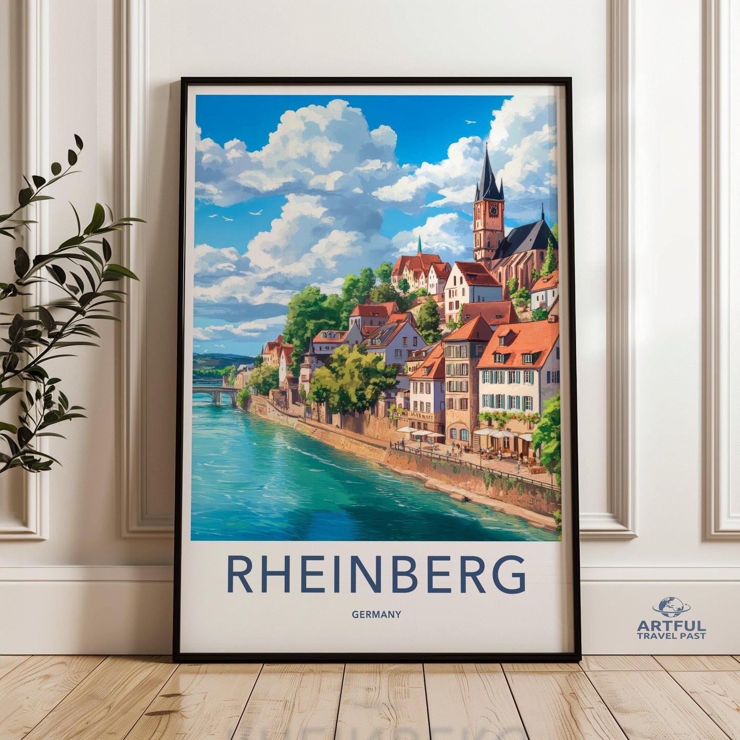 Rheinberg Poster - Germany Wall Art