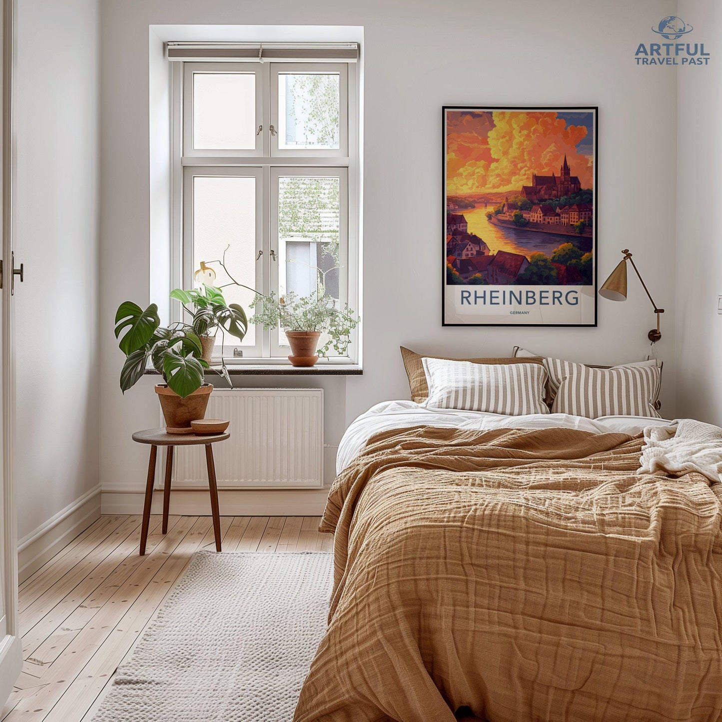 Rheinberg Poster | Germany Wall Art | Europe Decor