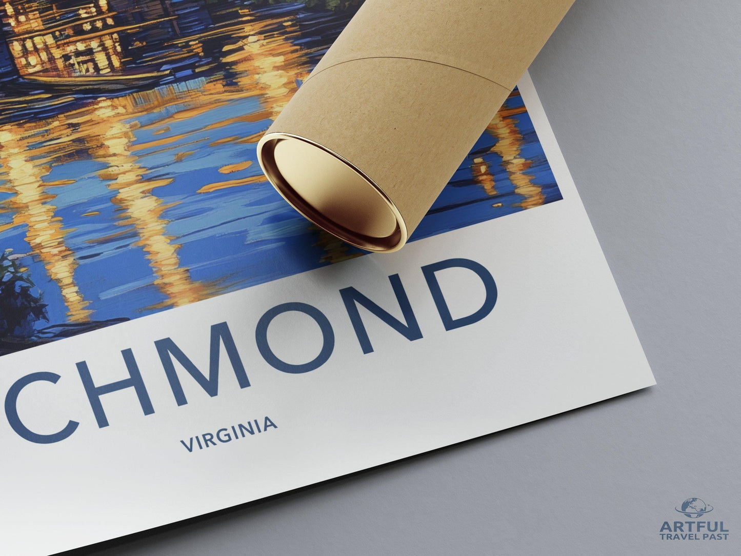 Richmond Poster | Virginia Wall Art | America Decor