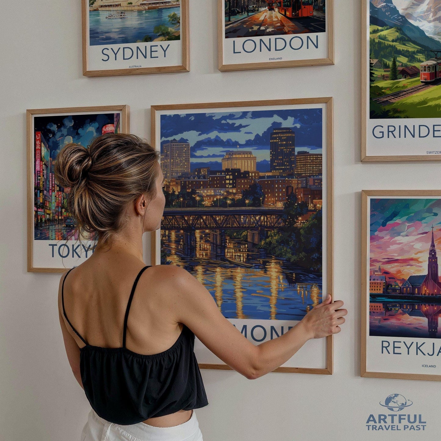 Richmond Poster | Virginia Wall Art | America Decor