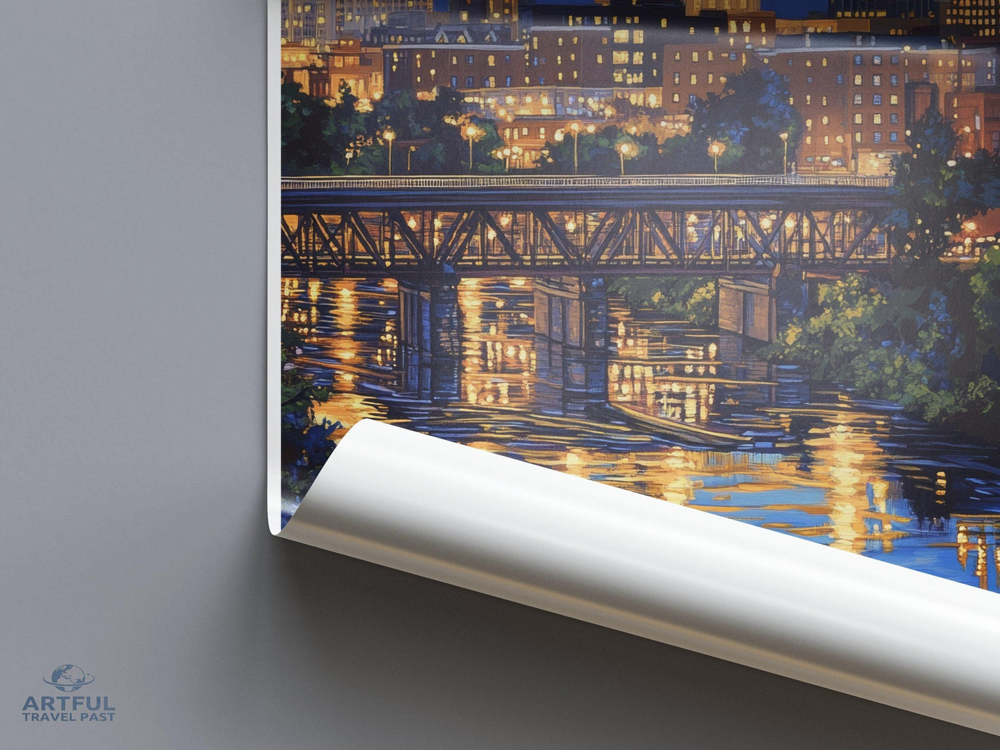 Richmond Poster | Virginia Wall Art | America Decor