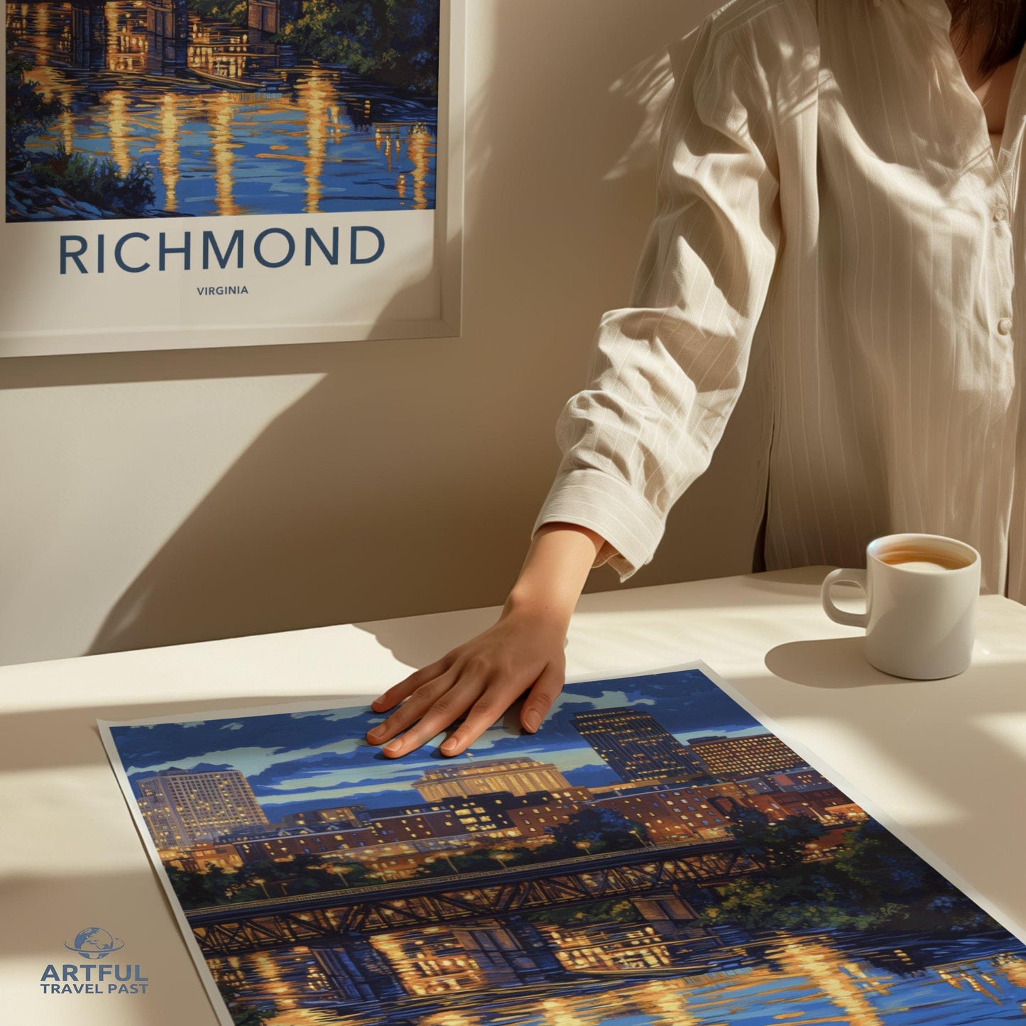 Richmond Poster | Virginia Wall Art | America Decor