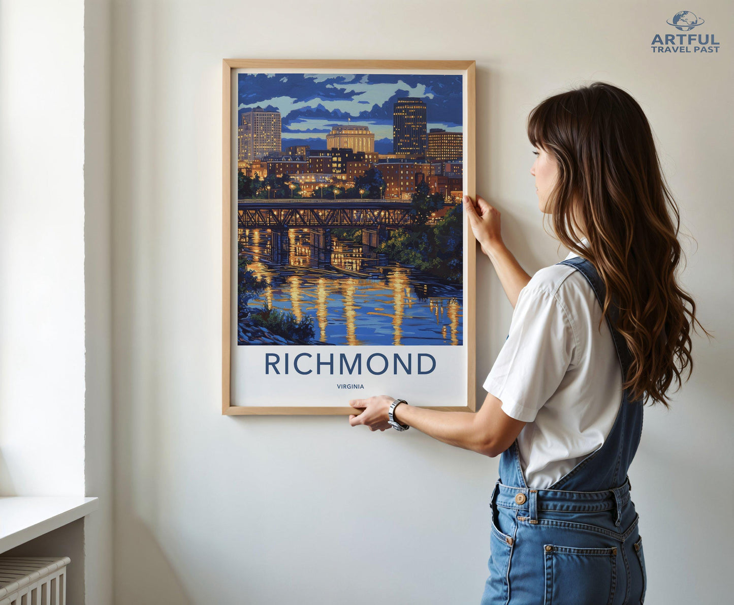 Richmond Poster | Virginia Wall Art | America Decor