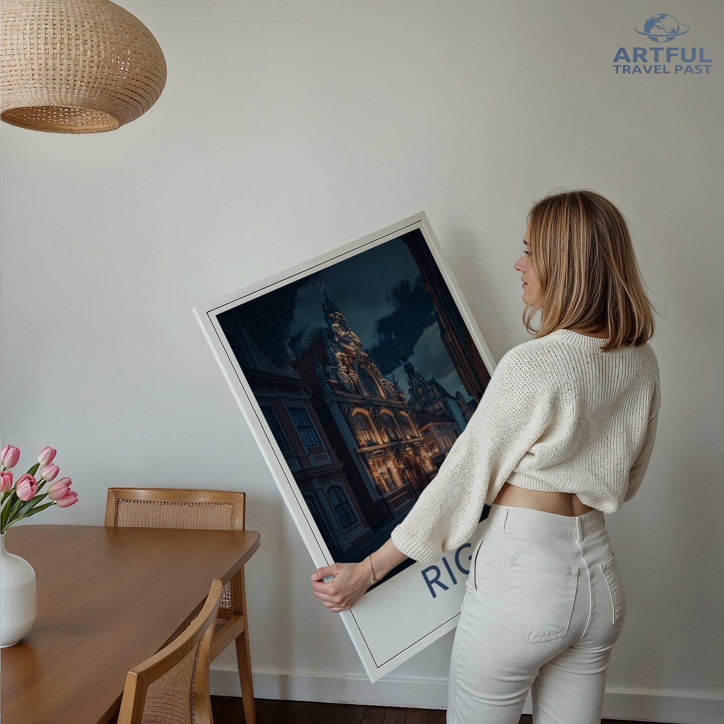 Riga Poster - Latvia Wall Art