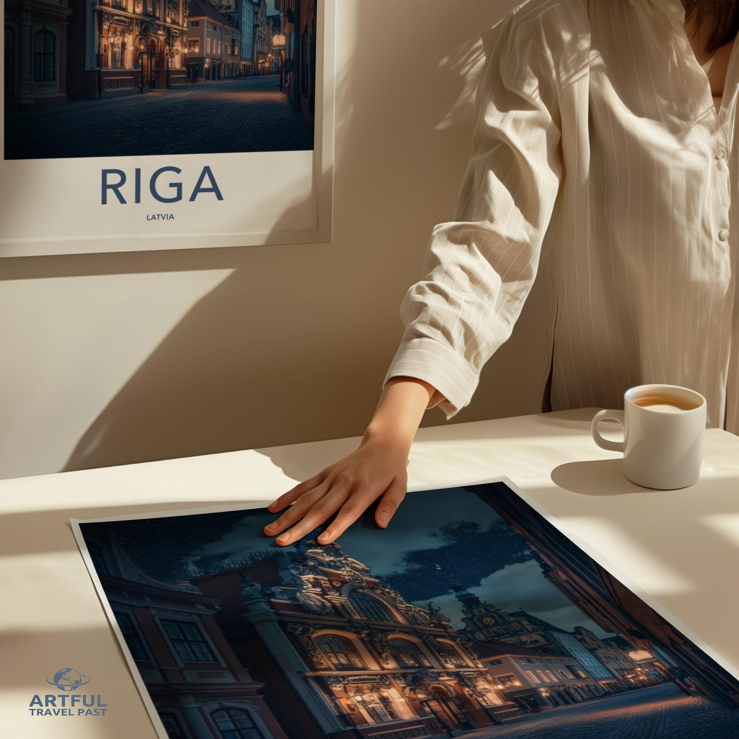 Riga Poster - Latvia Wall Art