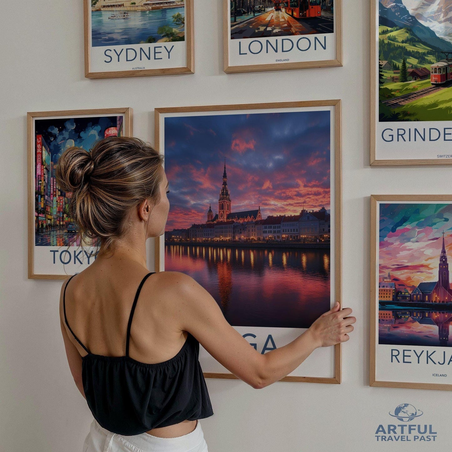Riga Poster - Latvia Wall Art