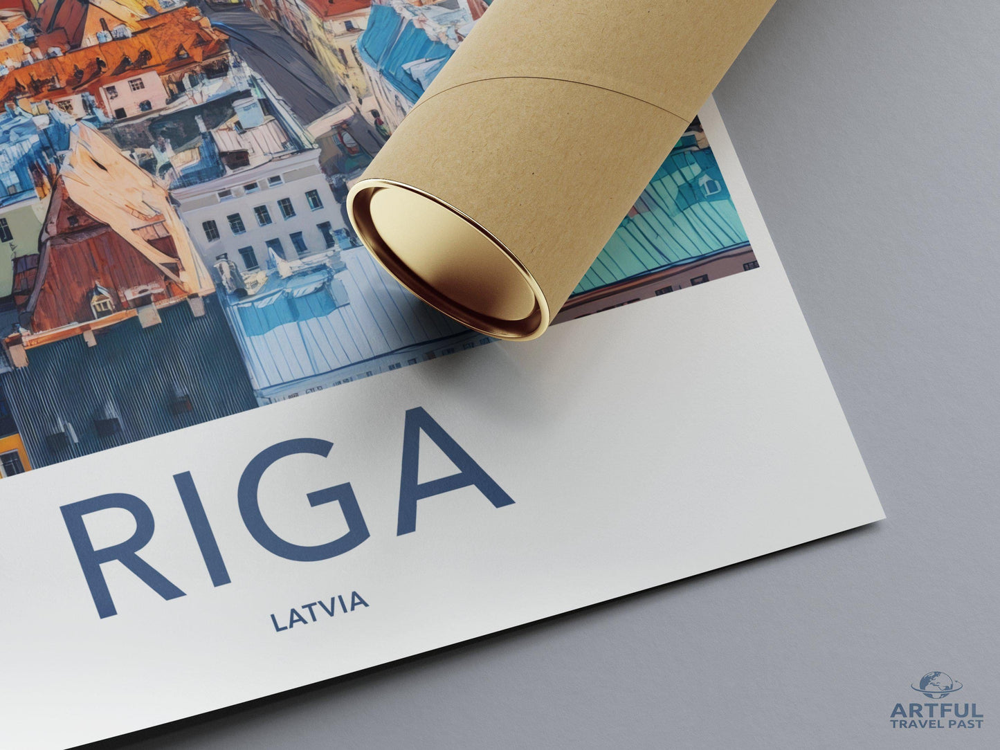 Riga Poster - Latvia Wall Art