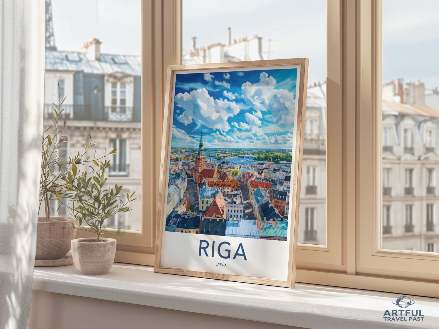Riga Poster - Latvia Wall Art