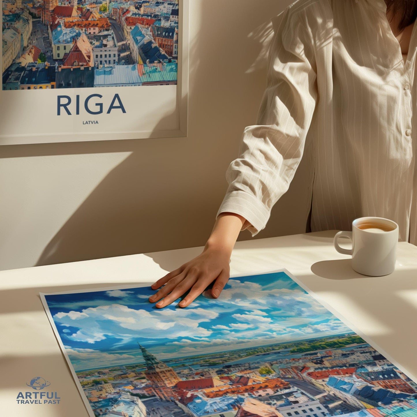 Riga Poster - Latvia Wall Art