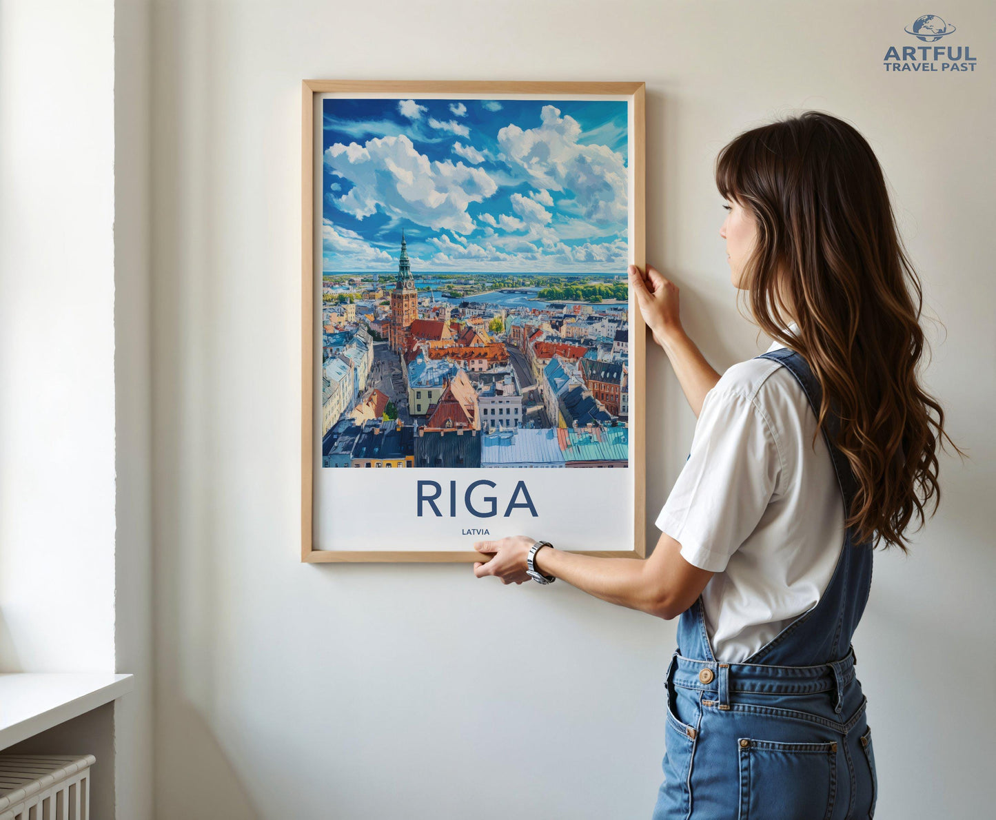 Riga Poster - Latvia Wall Art