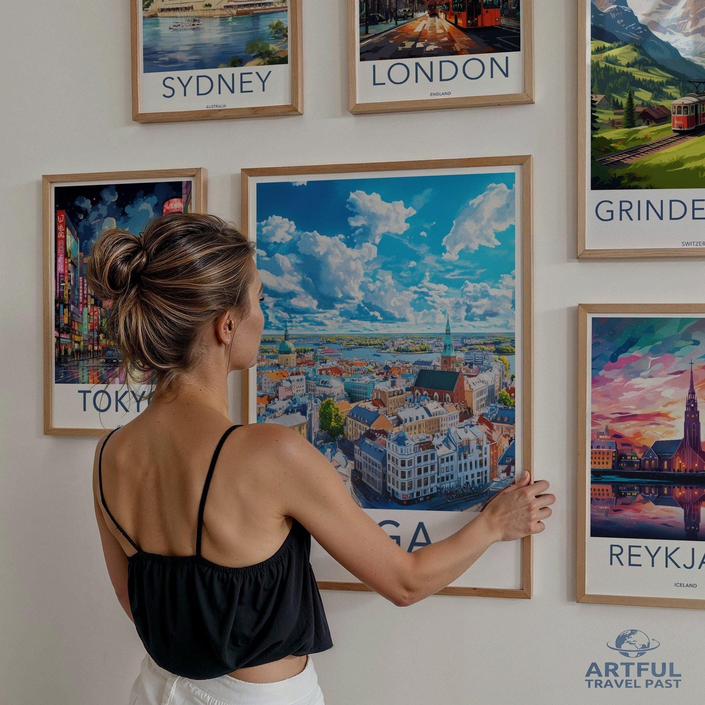 Riga Poster - Latvia Wall Art