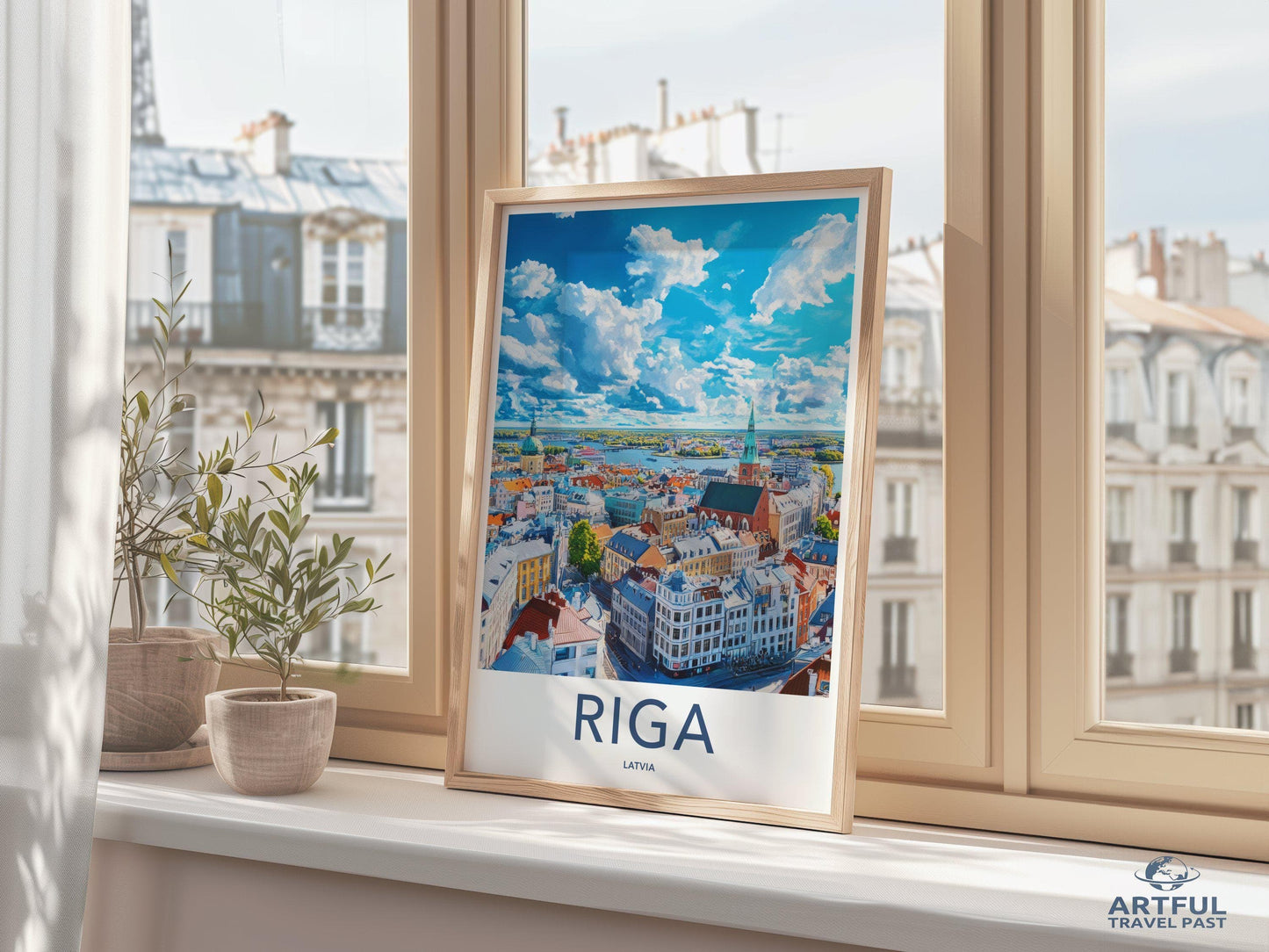 Riga Poster - Latvia Wall Art