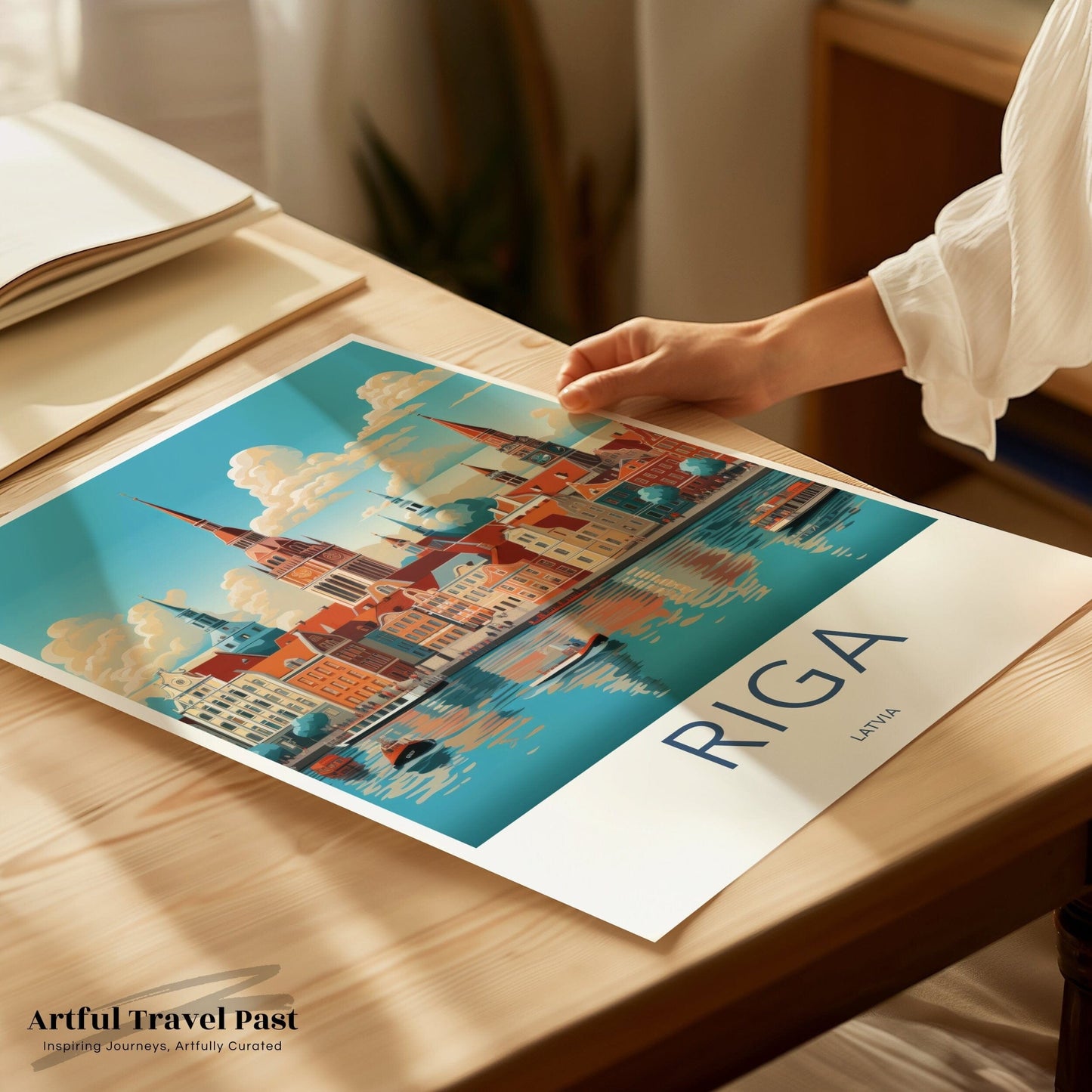 Riga Poster - Latvia Wall Art