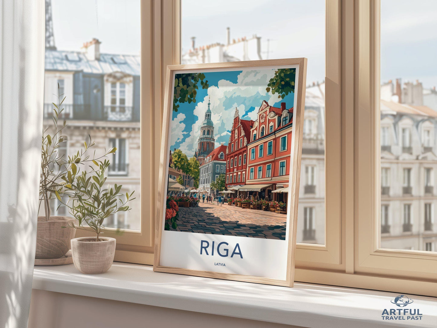 Riga Poster - Latvia Wall Art