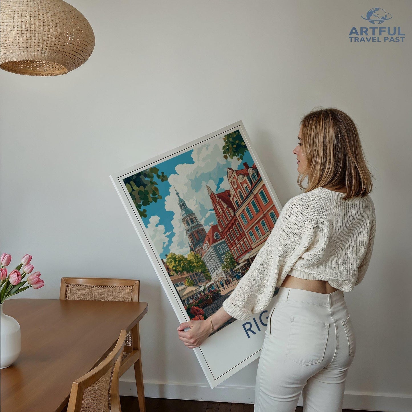 Riga Poster - Latvia Wall Art