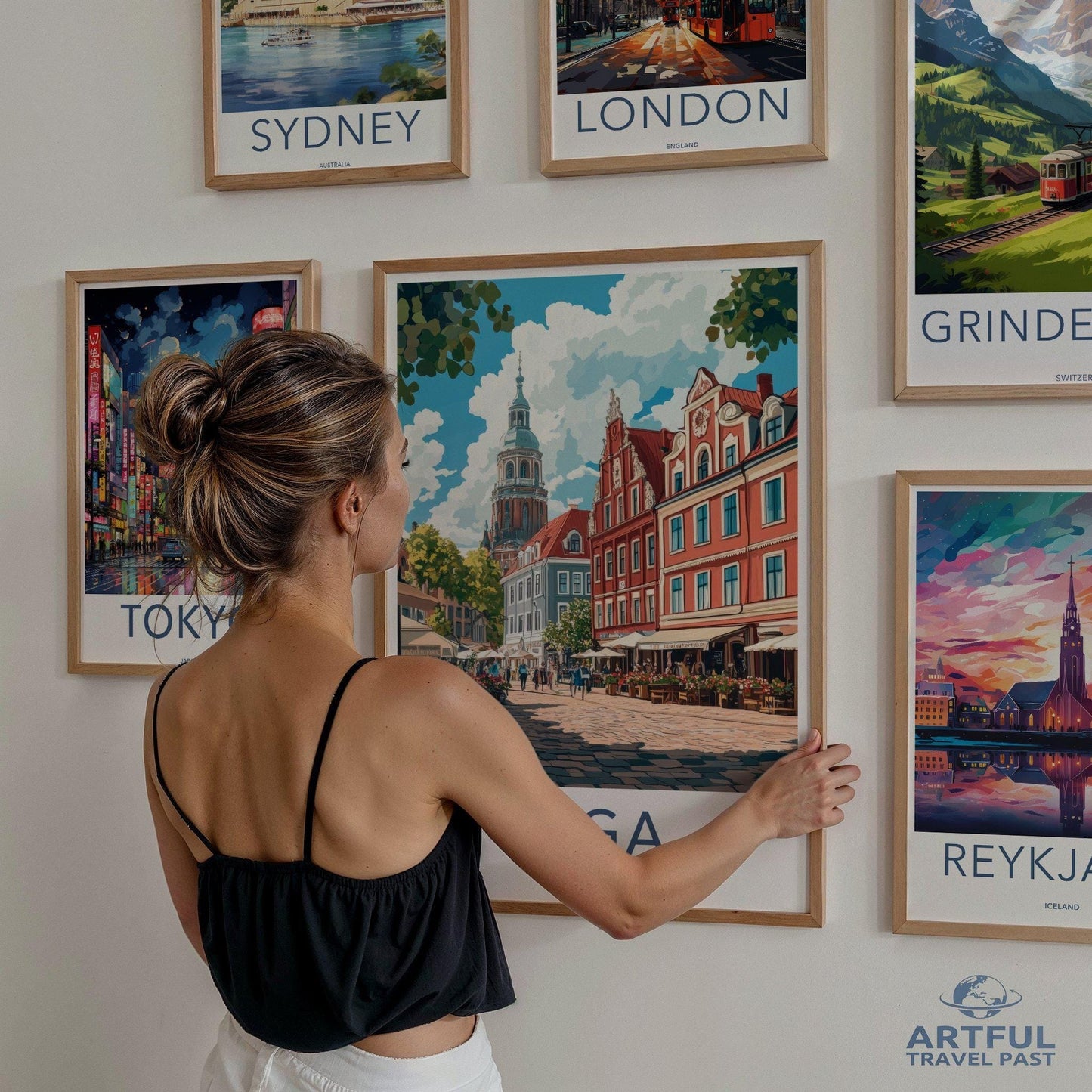 Riga Poster - Latvia Wall Art