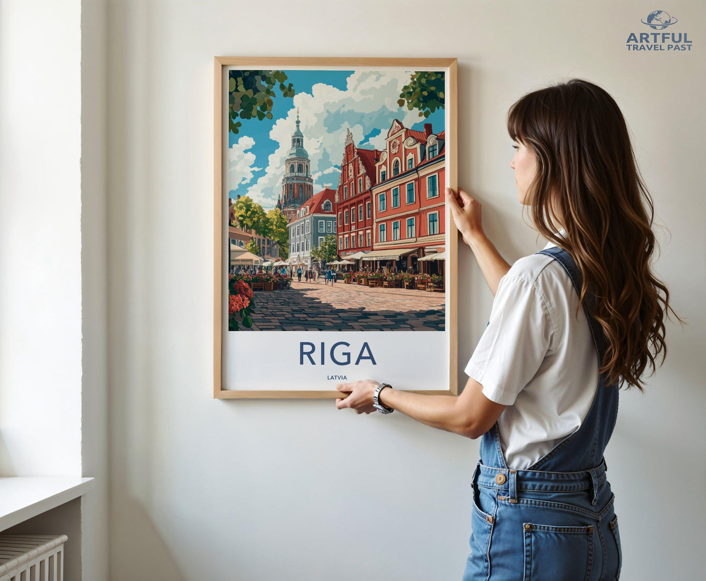 Riga Poster - Latvia Wall Art