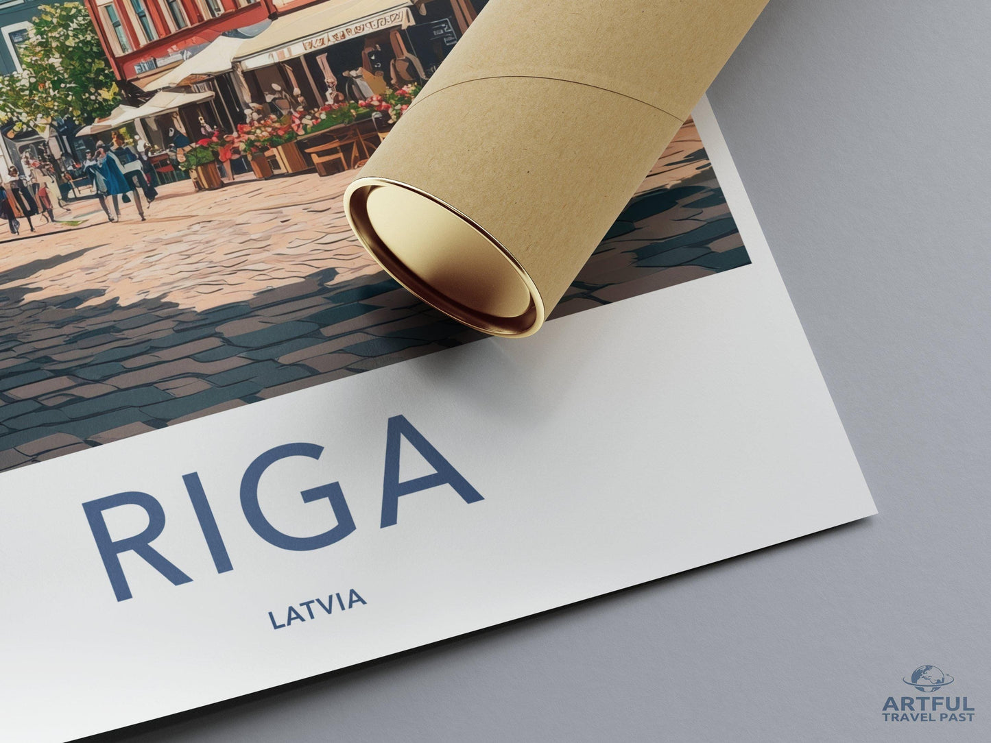Riga Poster - Latvia Wall Art