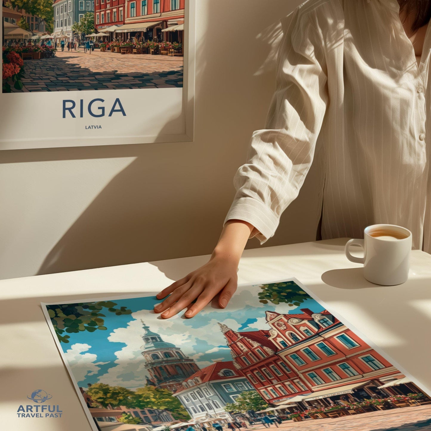 Riga Poster - Latvia Wall Art