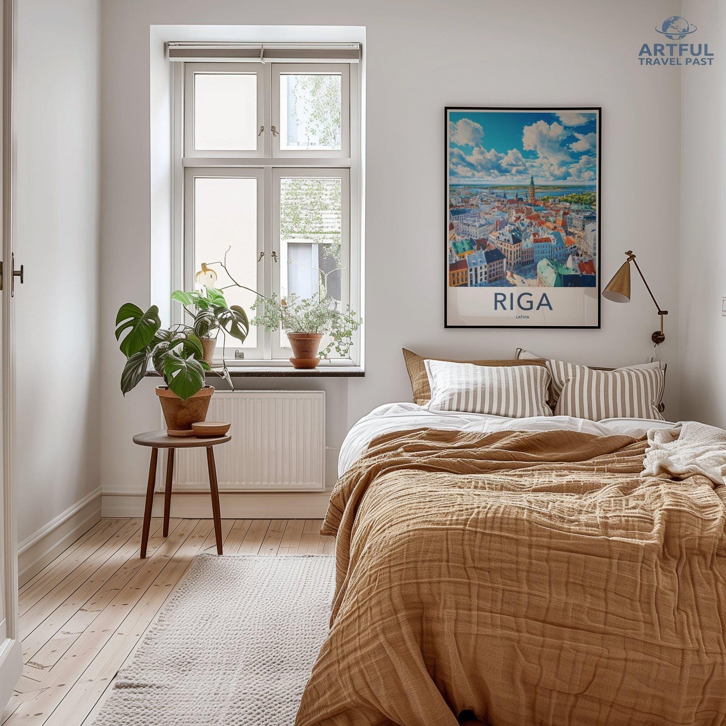 Riga Poster | Latvia Wall Art | Europe Decor