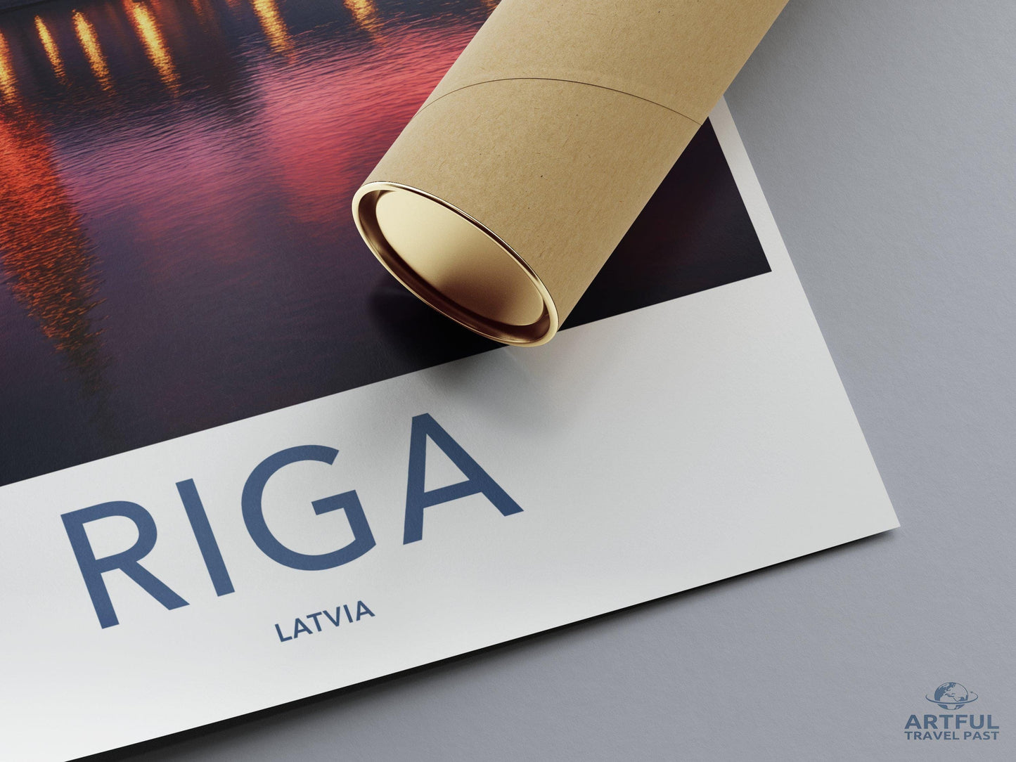 Riga Poster | Latvia Wall Art | Europe Decor