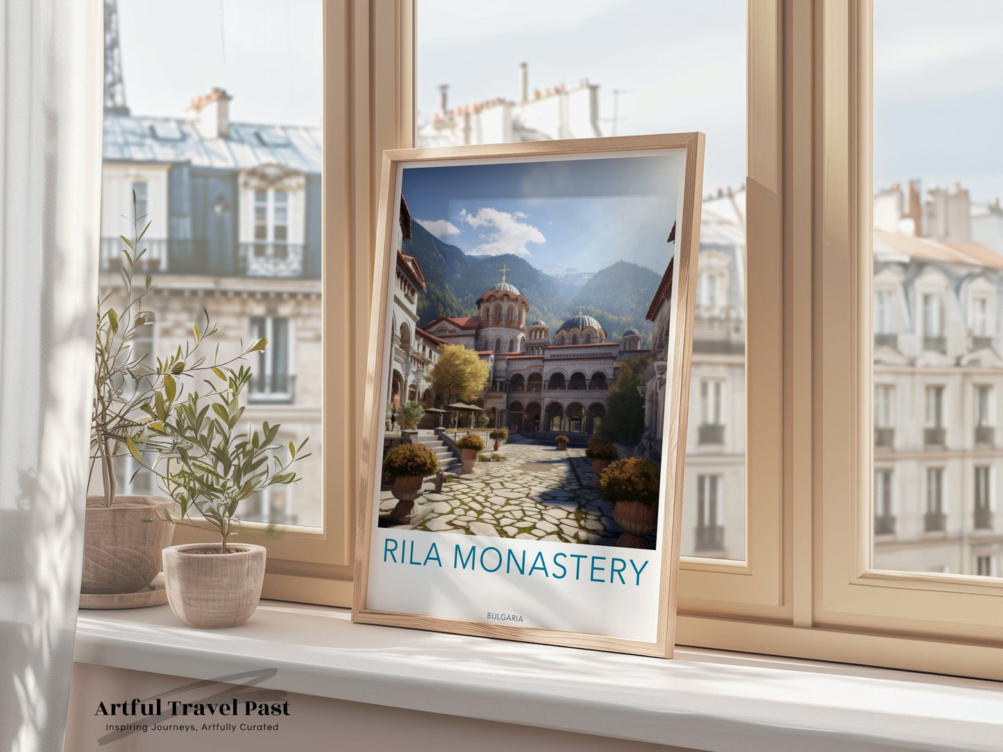 Rila Monastery Poster - Bulgaria Wall Art