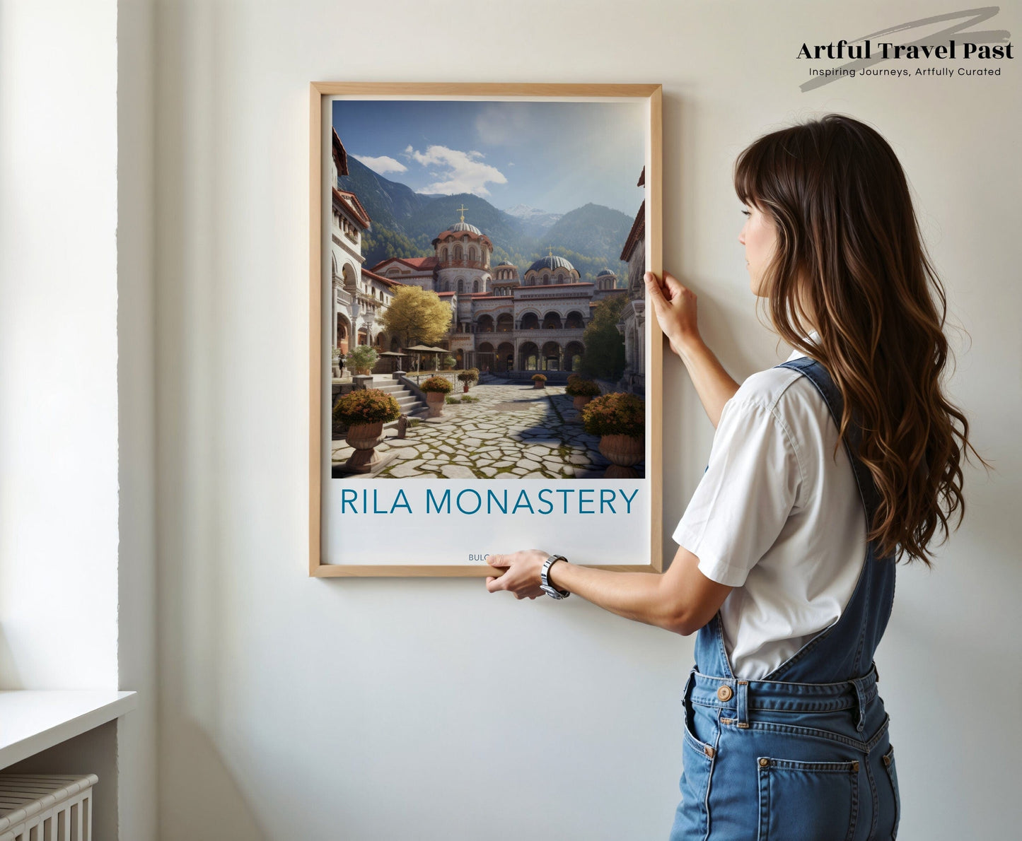 Rila Monastery Poster - Bulgaria Wall Art
