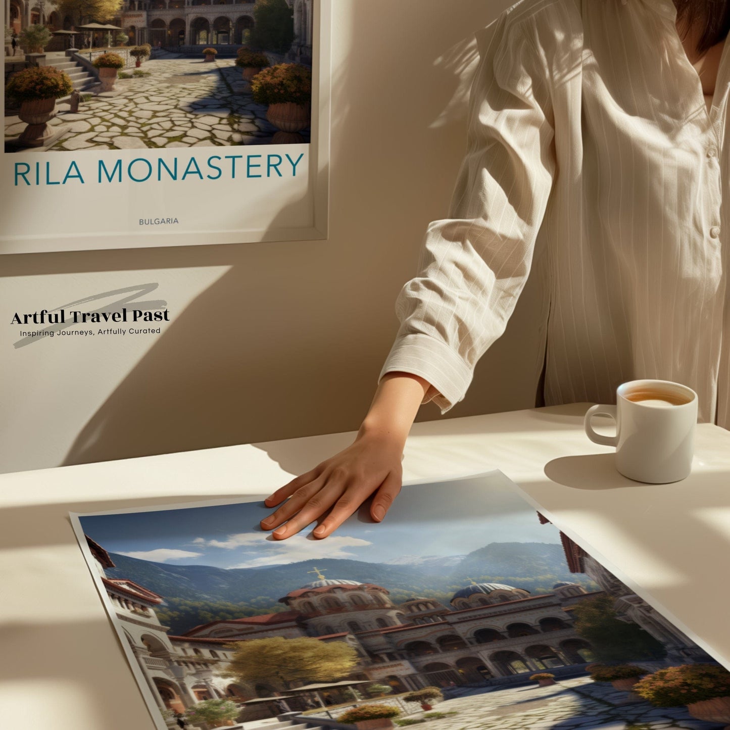 Rila Monastery Poster - Bulgaria Wall Art