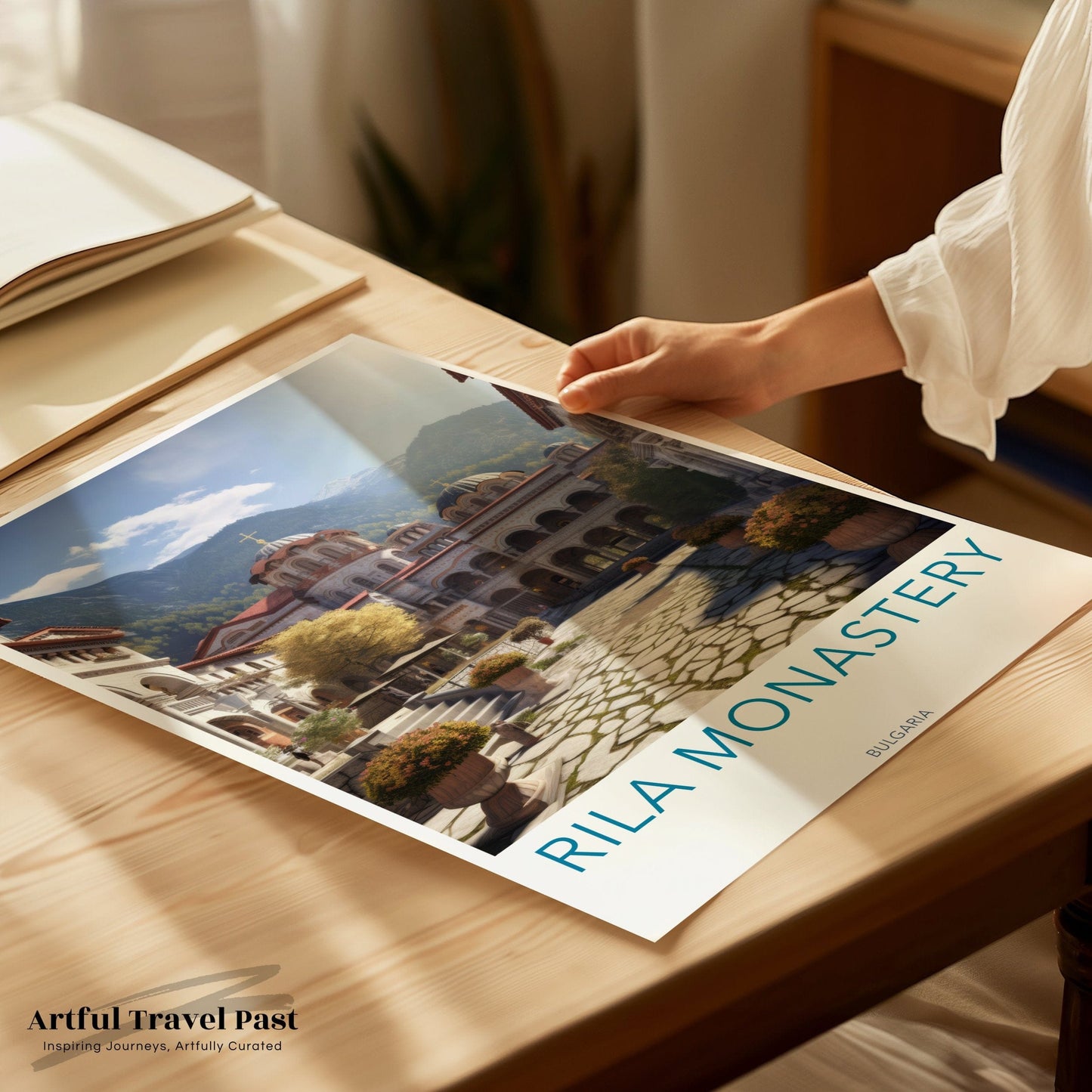 Rila Monastery Poster - Bulgaria Wall Art