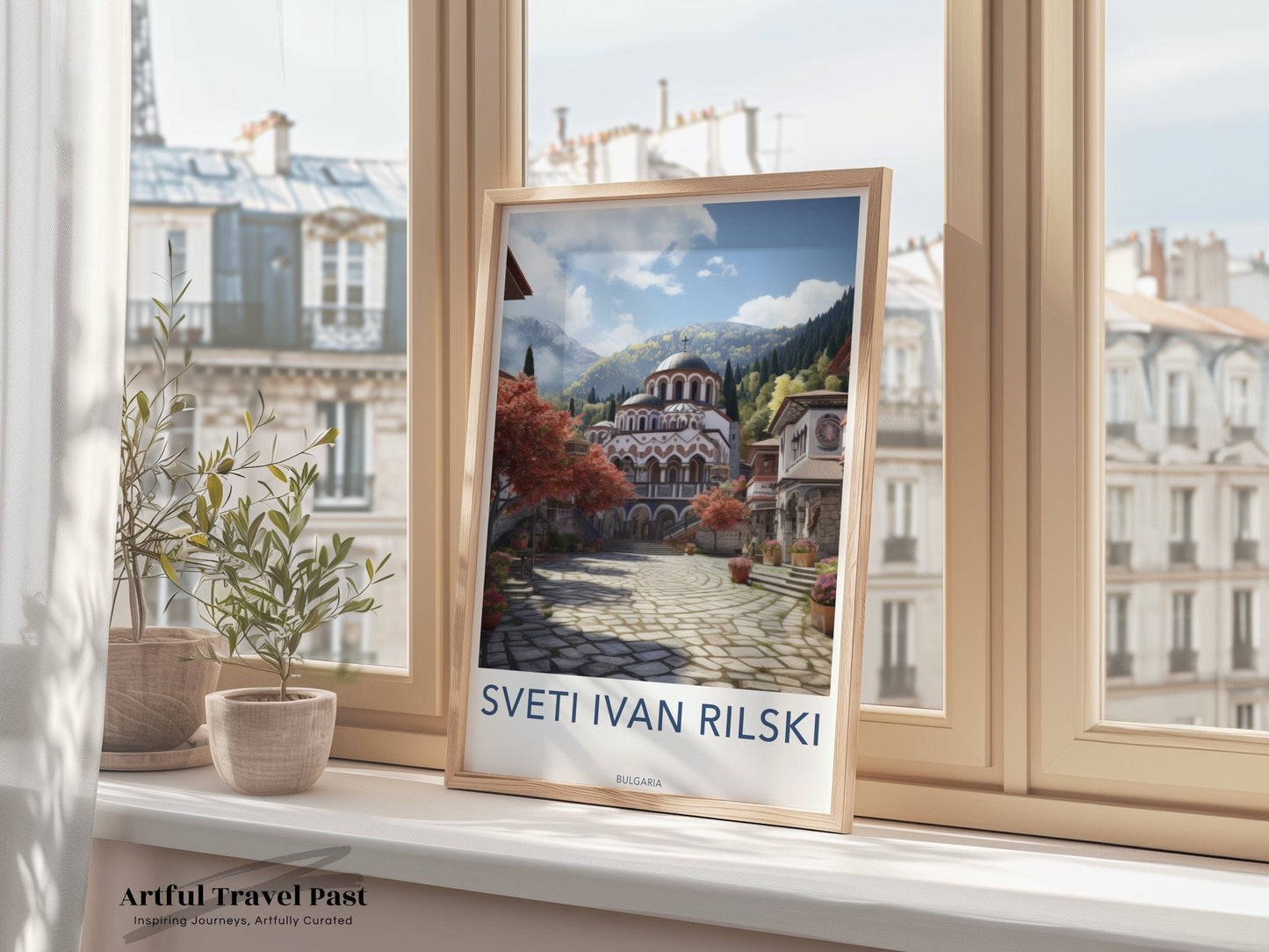 Rila Monastery Poster - Bulgaria Wall Art