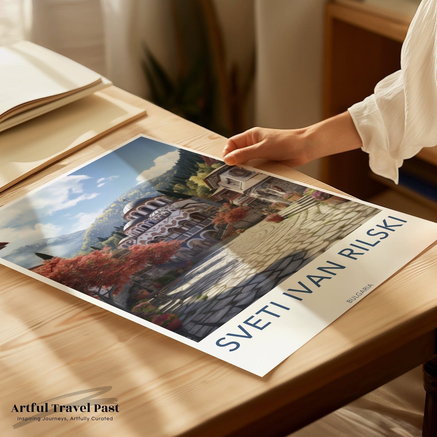 Rila Monastery Poster - Bulgaria Wall Art