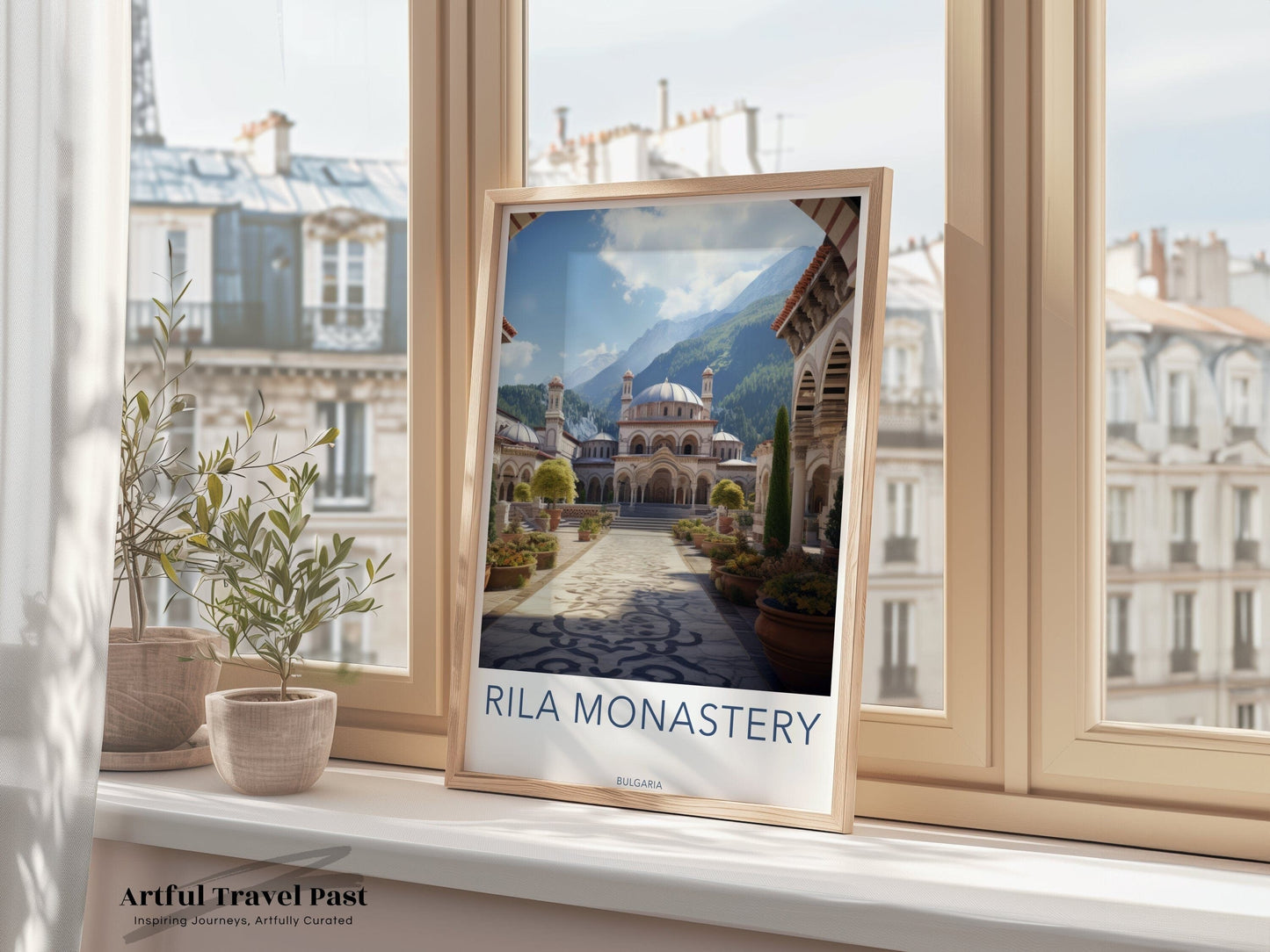 Rila Monastery Poster | Bulgaria Wall Art | Europe Decor