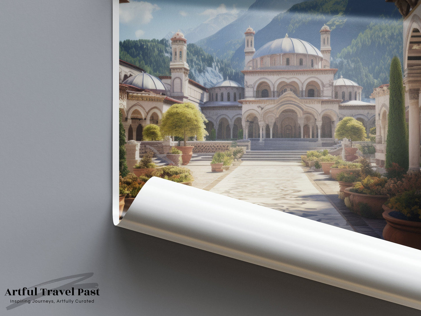 Rila Monastery Poster | Bulgaria Wall Art | Europe Decor