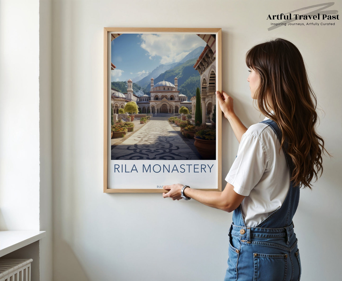 Rila Monastery Poster | Bulgaria Wall Art | Europe Decor