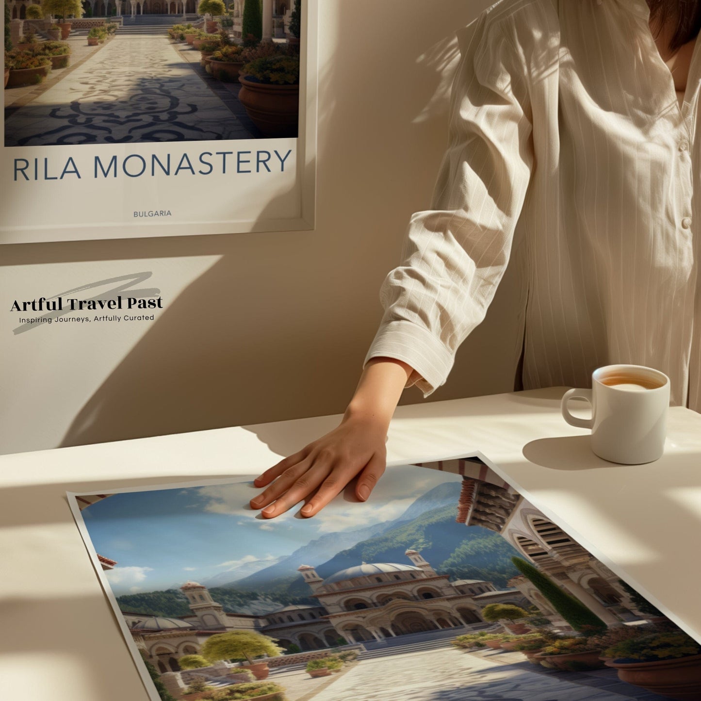 Rila Monastery Poster | Bulgaria Wall Art | Europe Decor