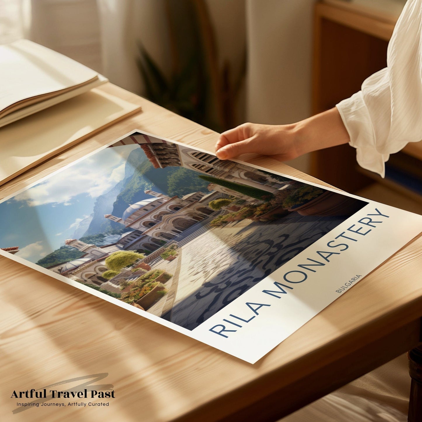 Rila Monastery Poster | Bulgaria Wall Art | Europe Decor