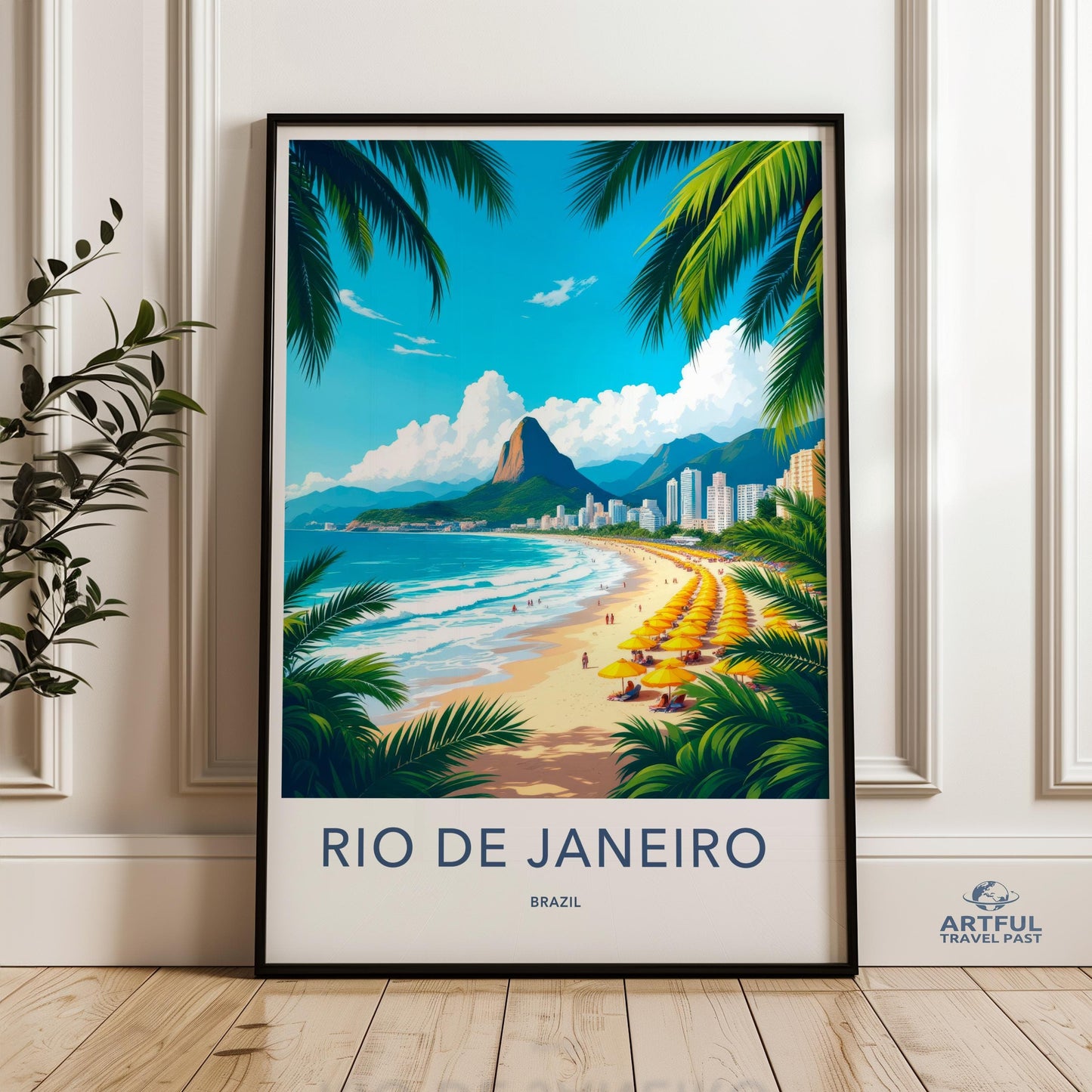 Rio De Janeiro Poster - Brazil Wall Art