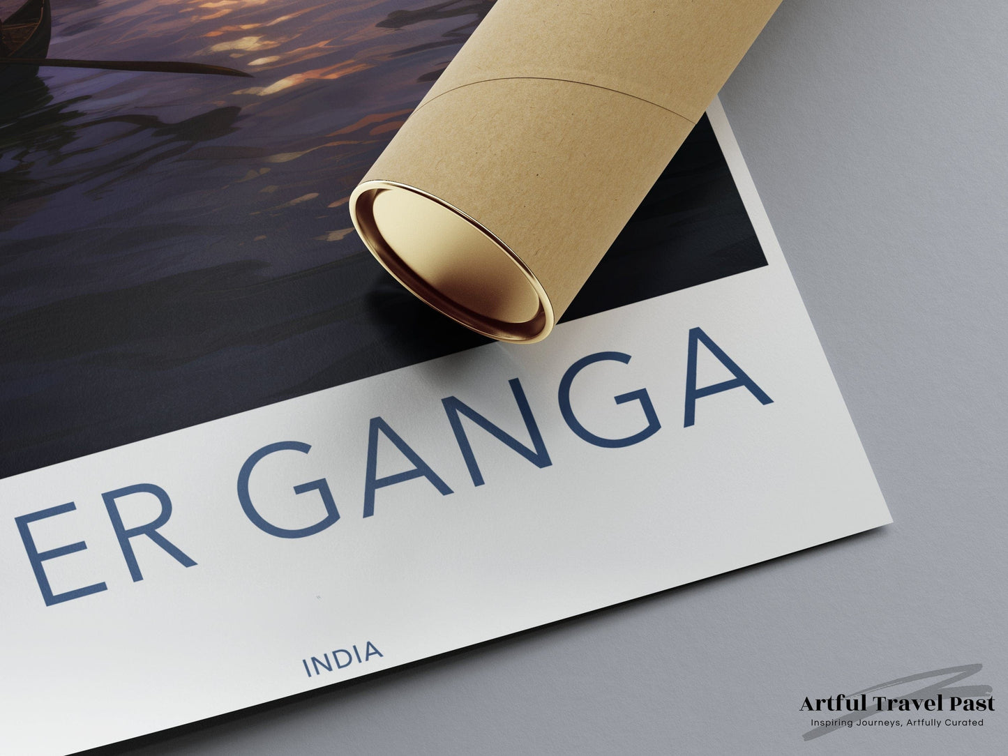 River Ganga Poster - India Wall Art