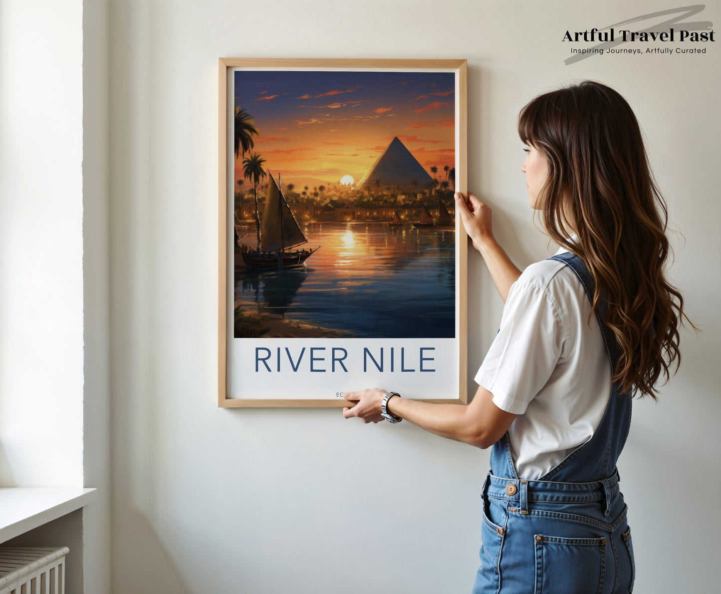 River Nile Poster | Egypt Wall Art