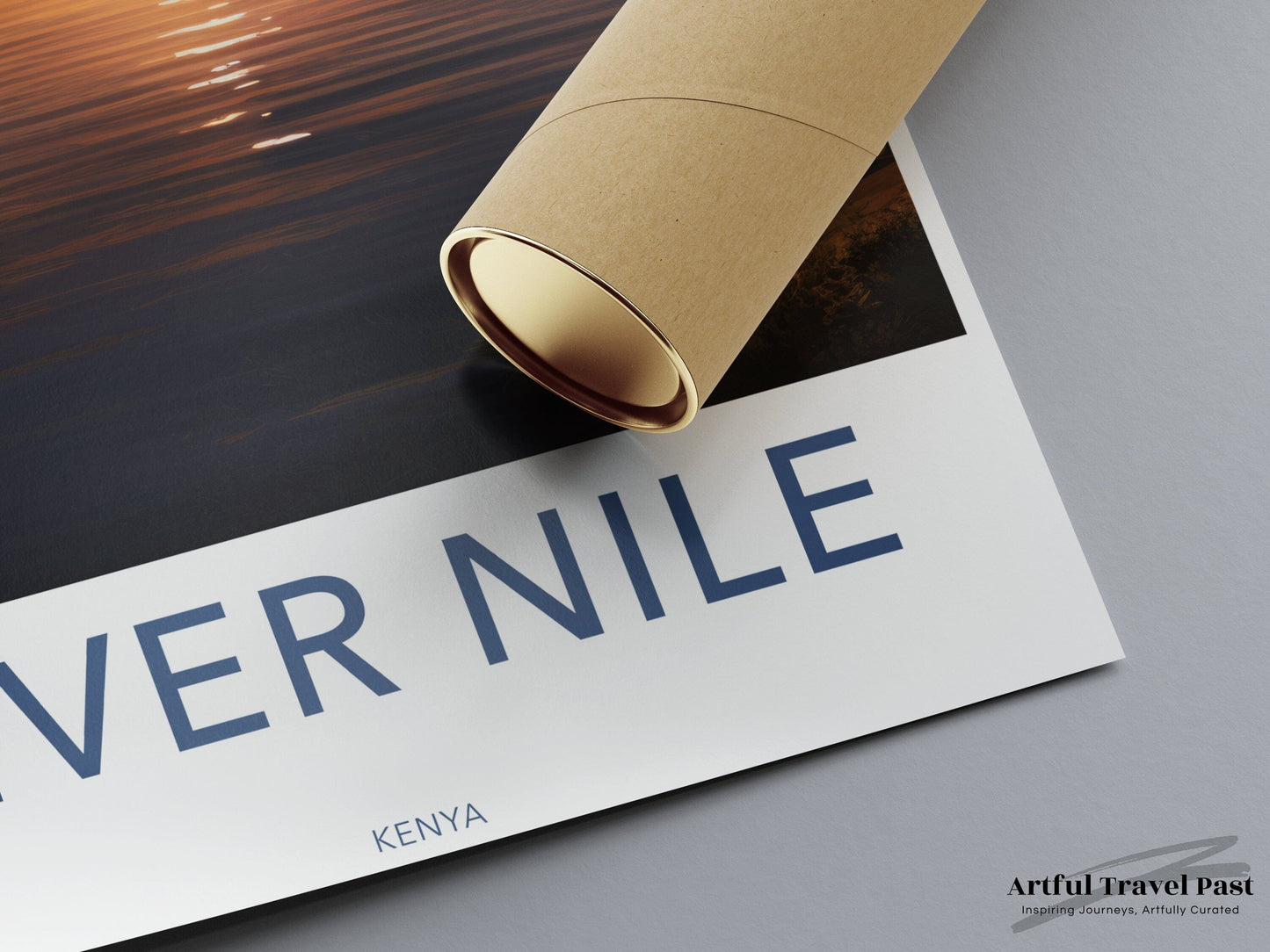 River Nile Poster - Kenya Wall Art