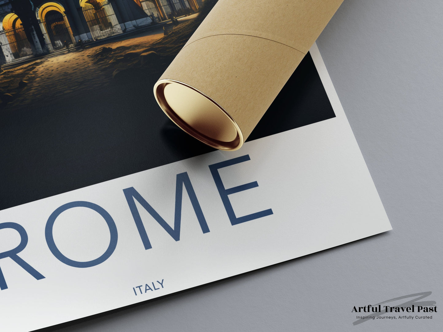 Rome Colosseum Poster | Italy Wall Art