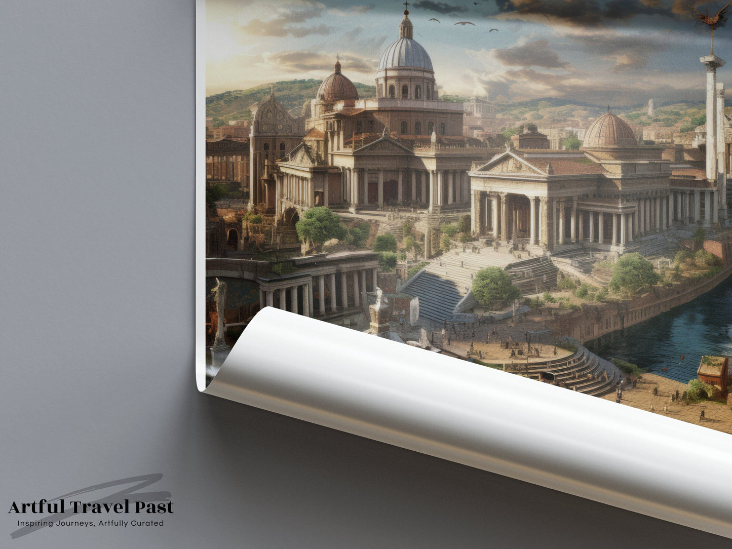 Rome Poster | Italy Wall Art | Europe Decor