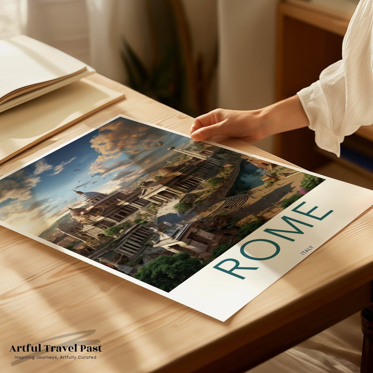 Rome Poster | Italy Wall Art | Europe Decor