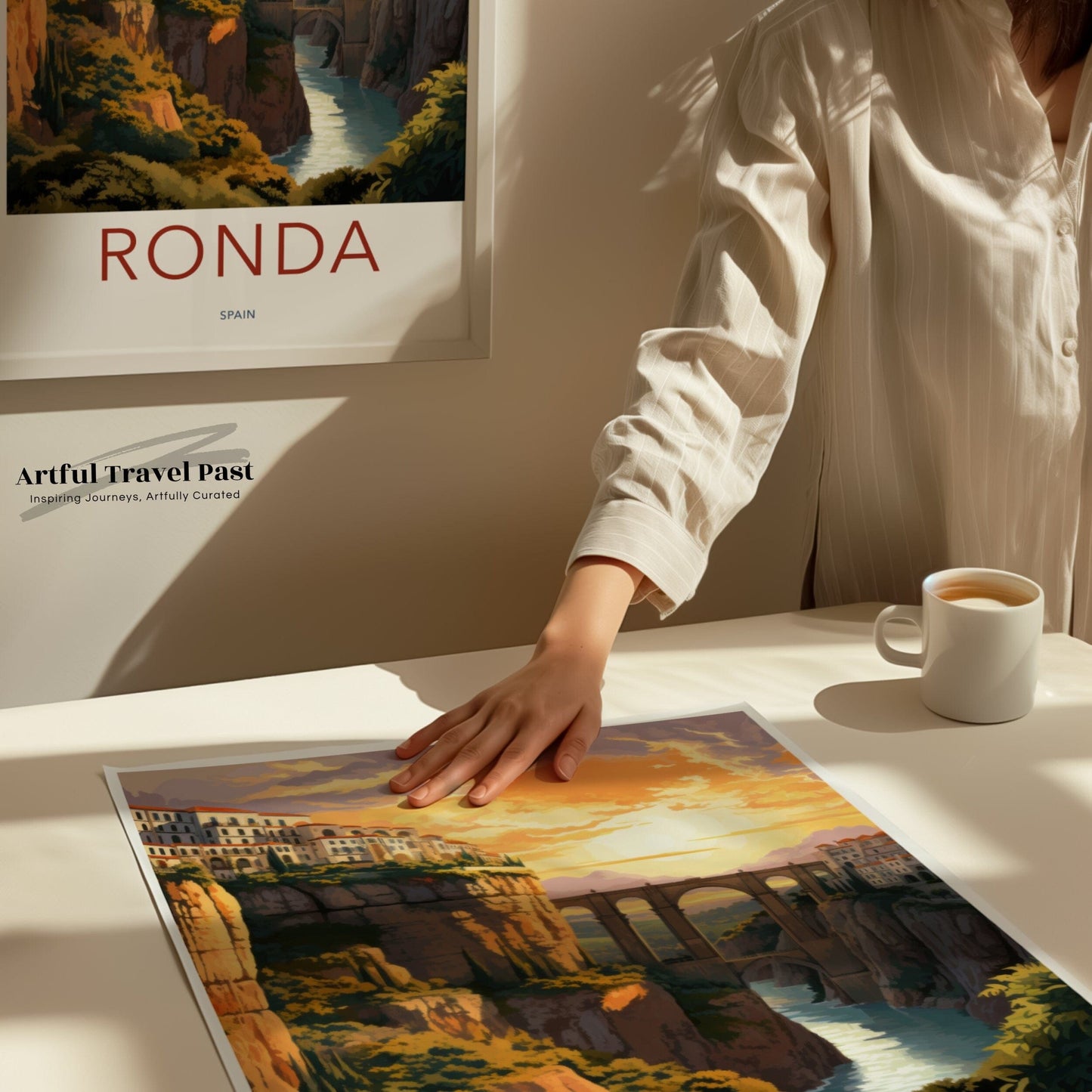 Ronda Poster | Spain Wall Art | Europe Decor