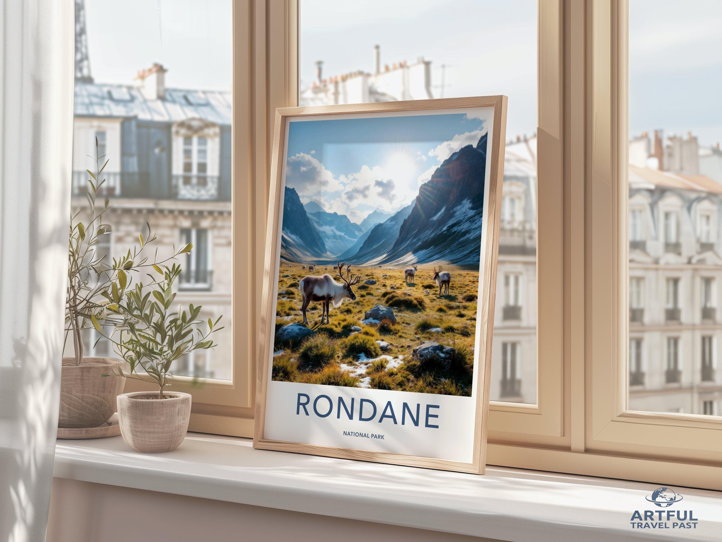 Rondane Poster - Norway Wall Art