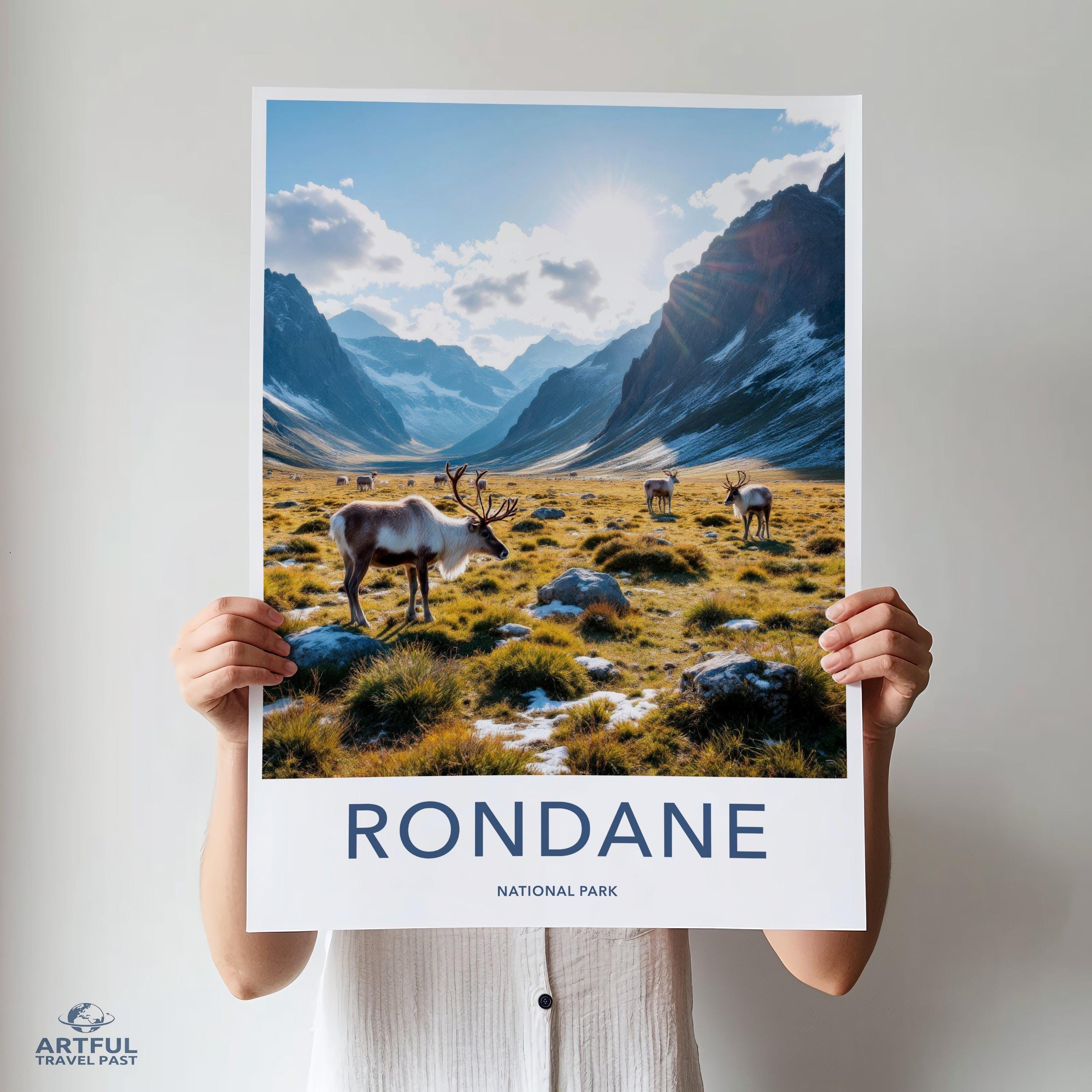 Rondane Poster - Norway Wall Art