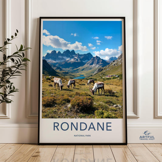 Rondane Poster - Norway Wall Art