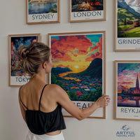 Roseau Poster - Dominica Wall Art