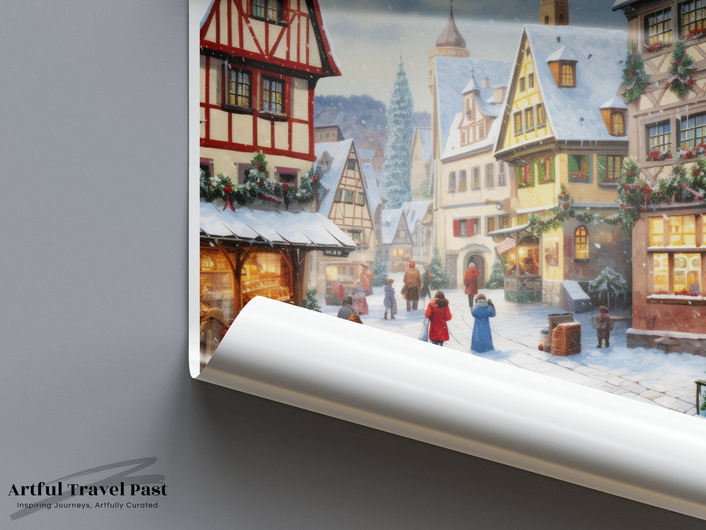 Rothenburg Poster | Germany Wall Art | Europe Decor