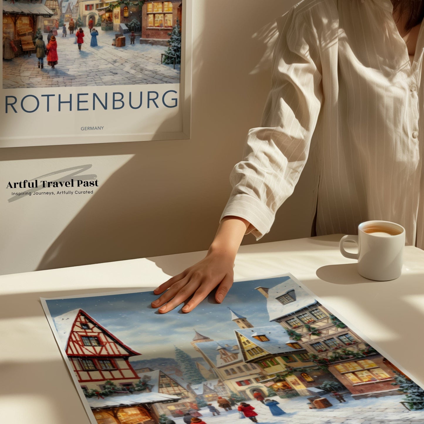 Rothenburg Poster | Germany Wall Art | Europe Decor